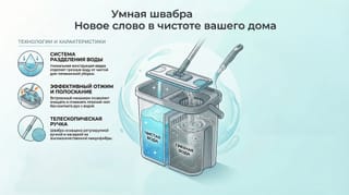 Умные швабры для дома: обзор трех лучших моделей 2026 года